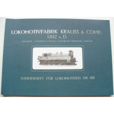 Katalog parních lokomotiv Krauss Linz, Corona, Reprint 03
